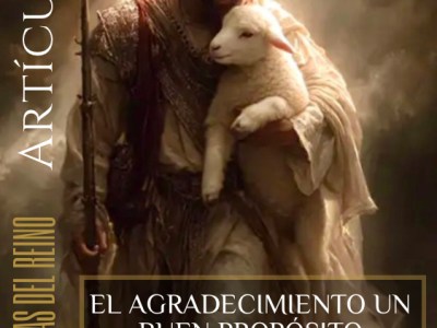 EL AGRADECIMIENTO UN BUEN PROPOSITO