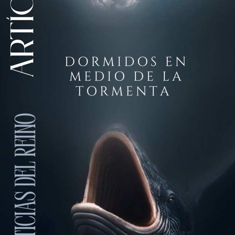 DORMIDOS EN MEDIO DE LA&nbsp;TORMENTA